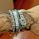 Titanium Armband Set