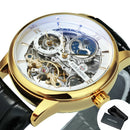 Forsining Heren Skelet Horloge