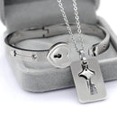 "JE BENT DE SLEUTEL NAAR MIJN HART" Armband + Ketting Set